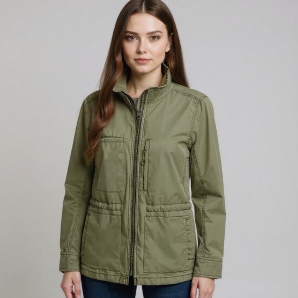 Madewell Olive Green Utility Jacket